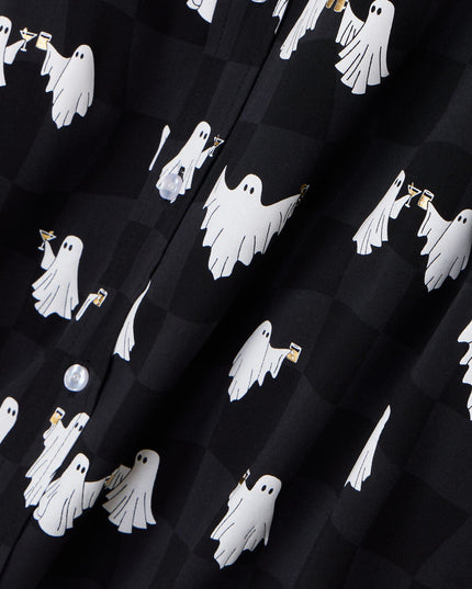 Men's BOOze Ghost Button Down Shirt