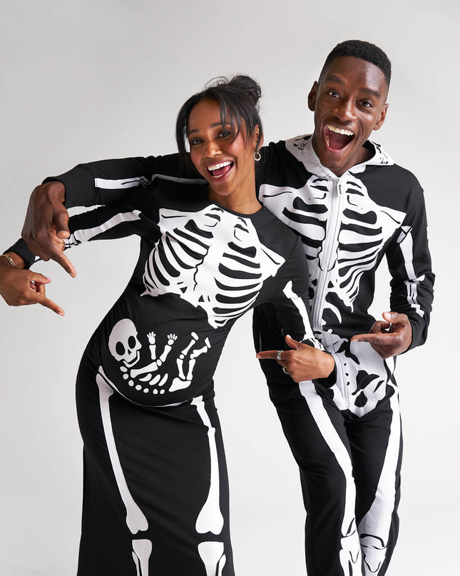 Maternity Skeleton Couples Costumes
