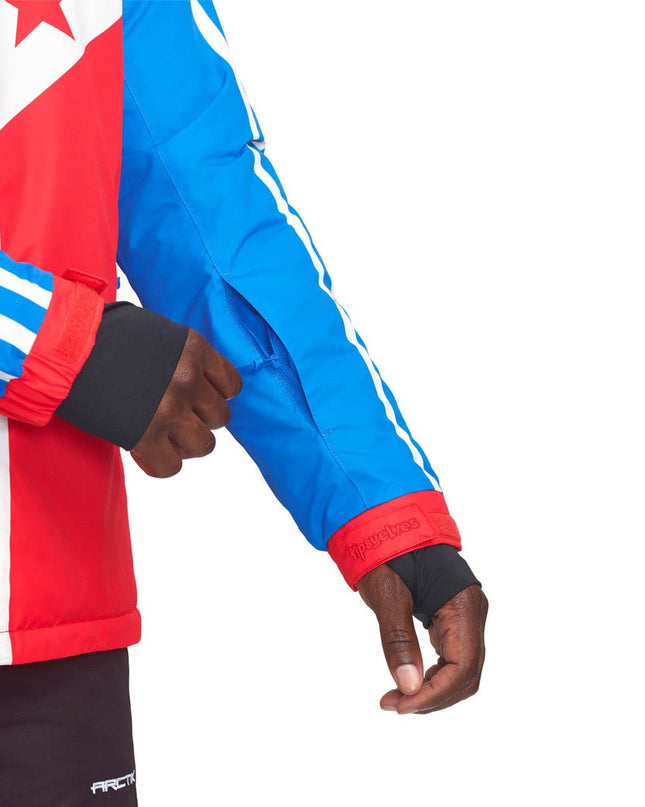 Men's Rockets Red Shred Winter Jacket