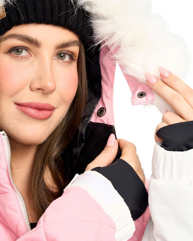 Women's Powder Pink Snowboard Jacket