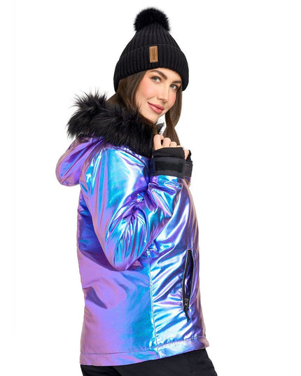 Women's Iridescent Iris Snowboard Jacket