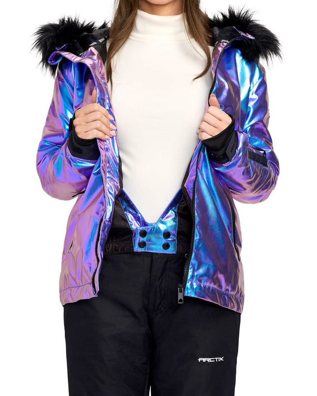 Women's Iridescent Iris Snow Jacket