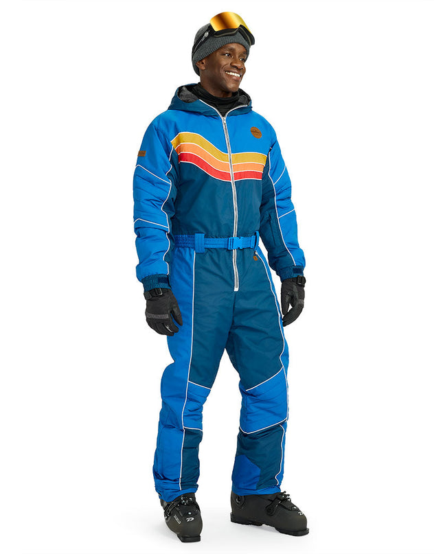 Men's Deep Blue Freeze Ski Suit