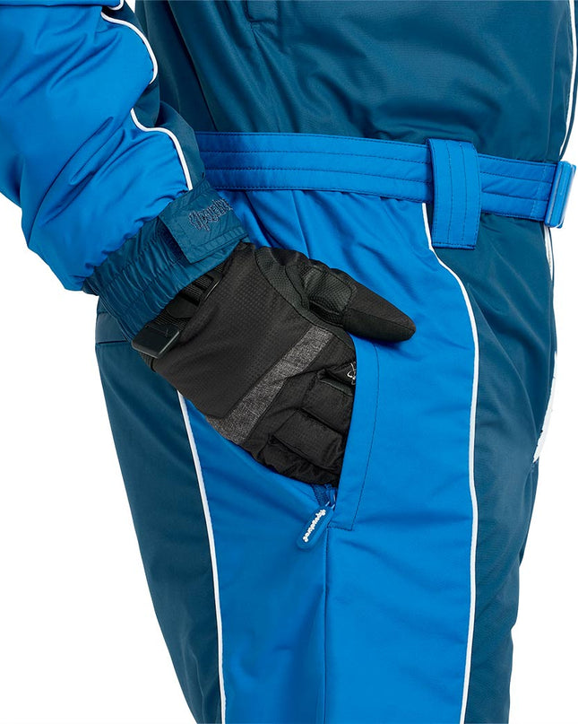 Men's Deep Blue Freeze Ski Suit