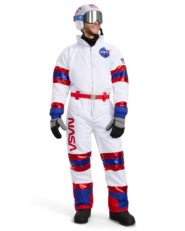 Men's Space Racer Ski Suit and Helmet Cover