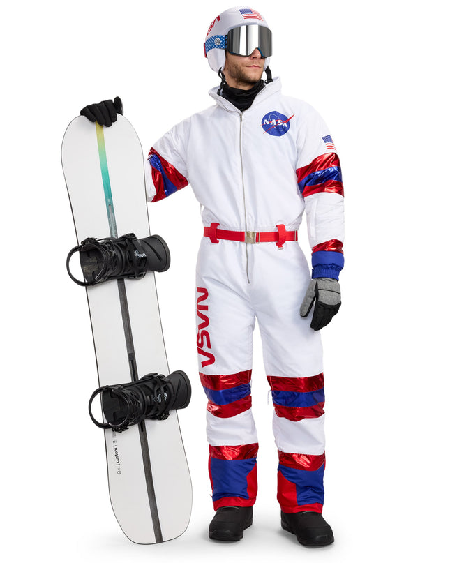 Men's Space Racer Ski Suit and Helmet Cover