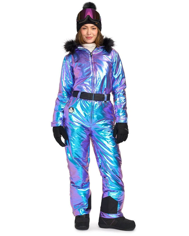 Women's Iridescent Iris Ski Suit