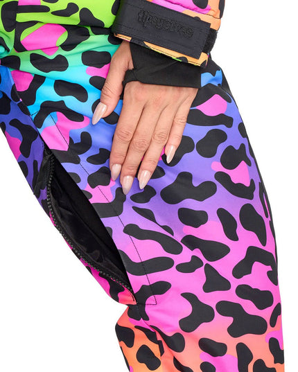 Women's 90's Leopard Snow Suit