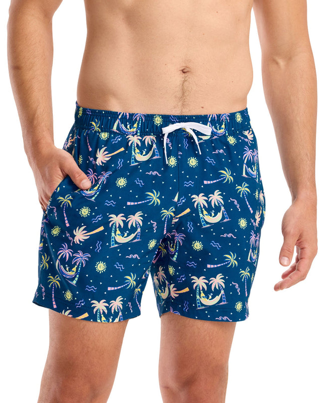 Banana Hammock Stretch Swim Trunks - 6" Inseam