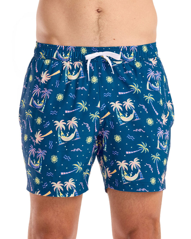 Banana Hammock Stretch Swim Trunks - 6" Inseam