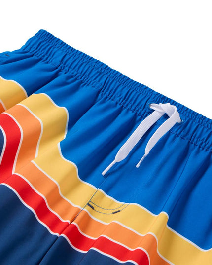 Retro Rider Stretch Swim Trunks - 6" Inseam