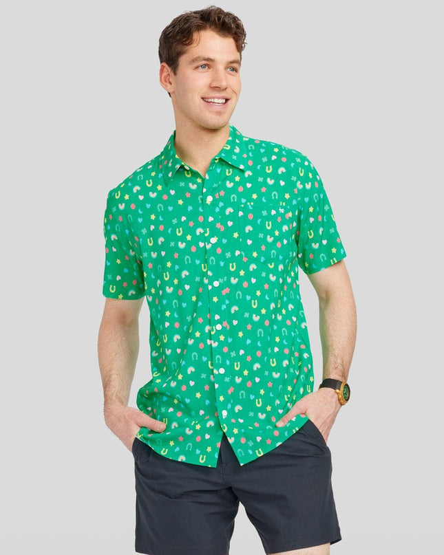 Men's Lucky Charmer Button Down Shirt