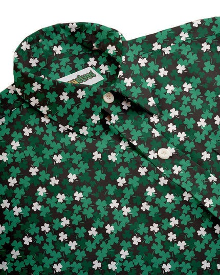 Men's Clover Confetti Button Down Shirt