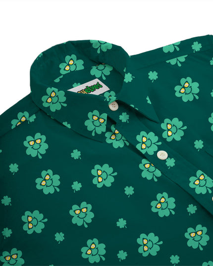 Men's Cool Clover Button Down Shirt