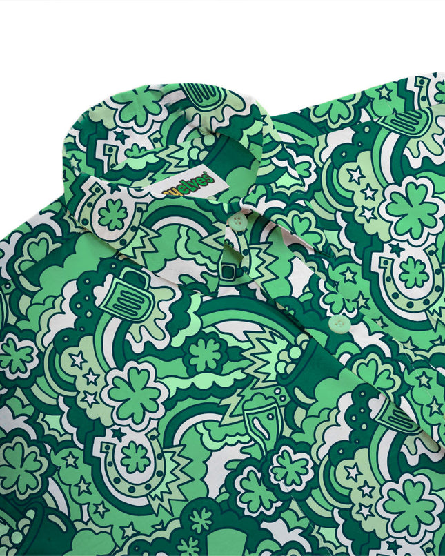 Men's Retro St. Paddy's Button Down Shirt