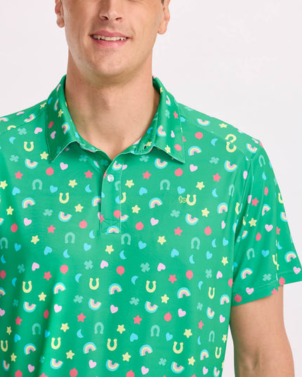 Men's Lucky Charmer Golf Polo