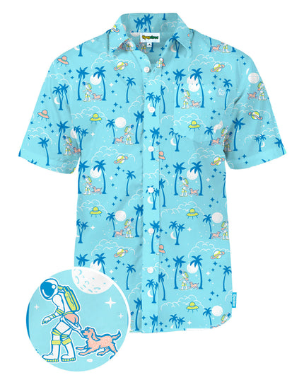 Men's Full Moon Hawaiian Shirt