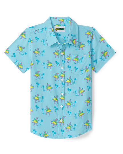 Boy's Tacosaurus Hawaiian Shirt