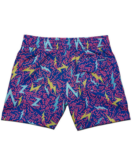 Boy's Grease Lightning Stretch Swim Trunks