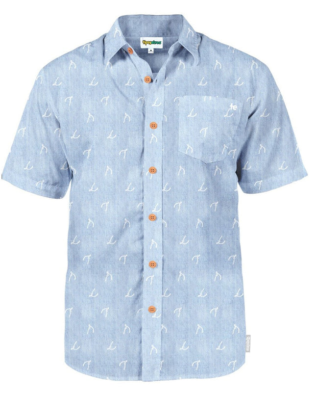 Men's Wishbone Thinking Button Down Shirt