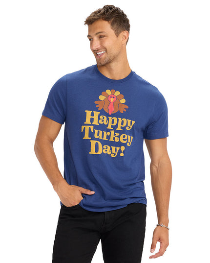 Men's Happy Turkey Day Tee