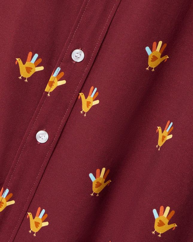 Men's Handy Thanksgiving Button Down Shirt