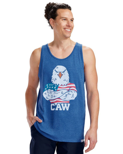 Men's Patriotic Caw Tank