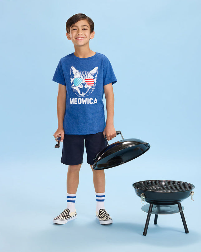 Boy's Meowica Tee