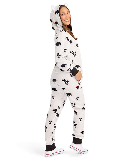 Women's Beary Christmas Jumpsuit