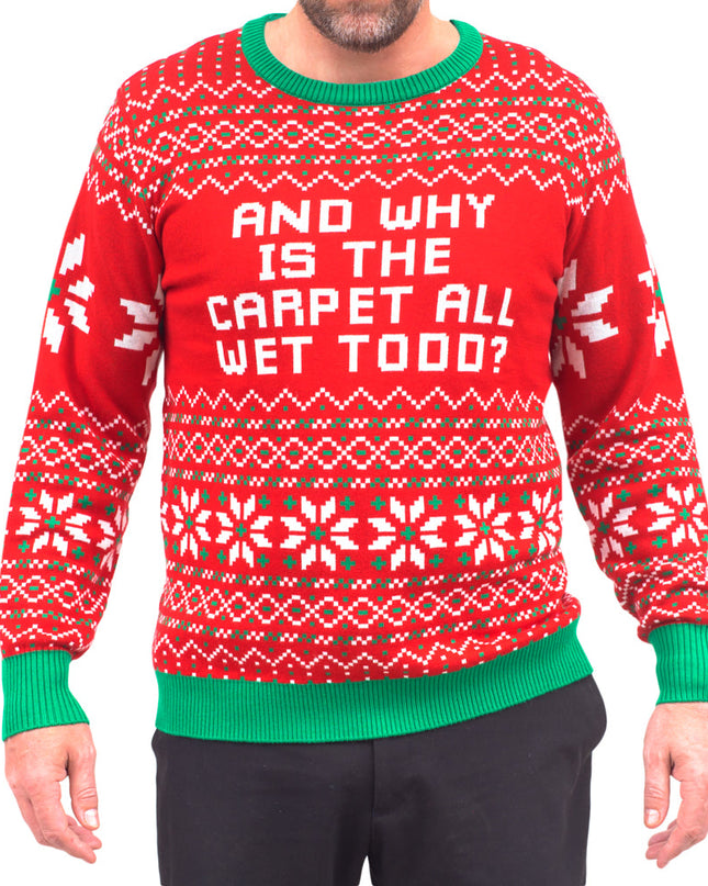 Todd and Margo Carpet Wet Knitted Sweater