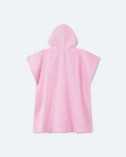 Kids Bubblegum Pink Towel Poncho
