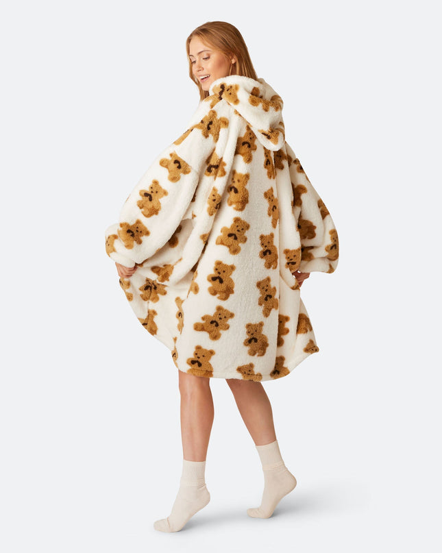 Teddy Lights HappyHoodie for Adults - Cozy Loungewear