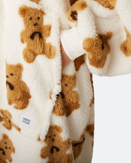 Teddy Lights HappyHoodie for Adults - Cozy Loungewear