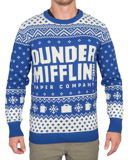 The Office Dunder Mifflin Holiday Ugly Christmas Sweater
