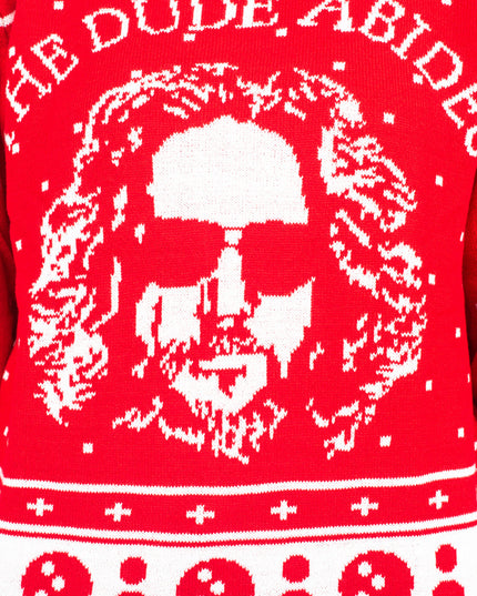 The Big Lebowski The Dude Abides Ugly Christmas Sweater