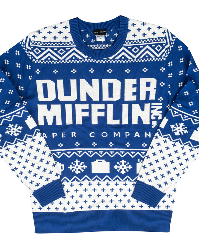 The Office Dunder Mifflin Holiday Ugly Christmas Sweater