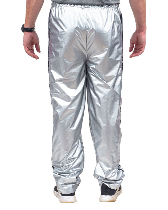 Todd & Margo Shiny Silver Workout Set