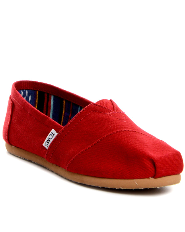TOMS Classic - Red Slippers