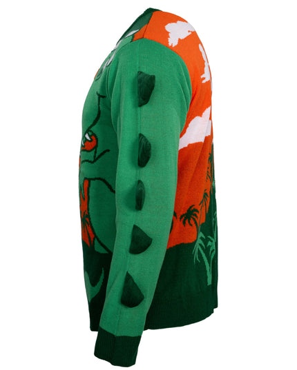 3D T-Rex Valaiseva Tulivuori Paita