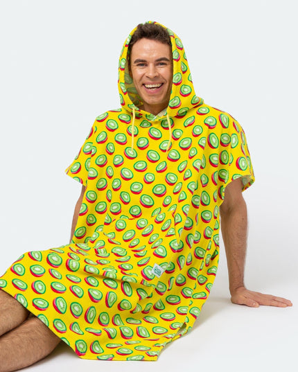 Tropical Kiwi Towel Poncho