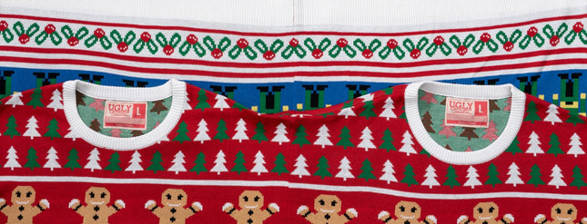 Two-Person Ugly Christmas Costume Sweater