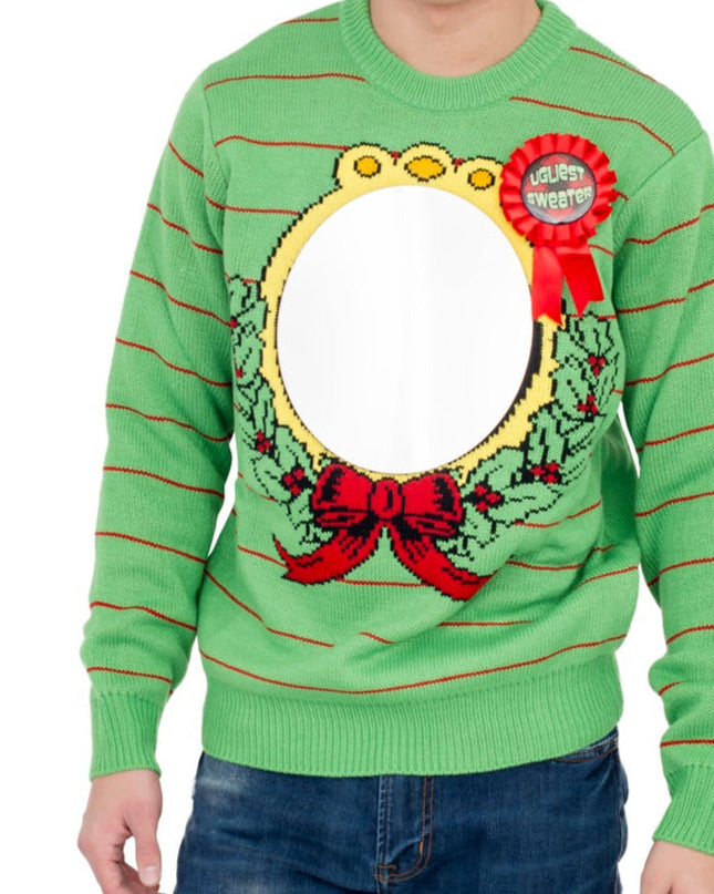 Humorous Ugliest Sweater Award Ugly Christmas Sweater