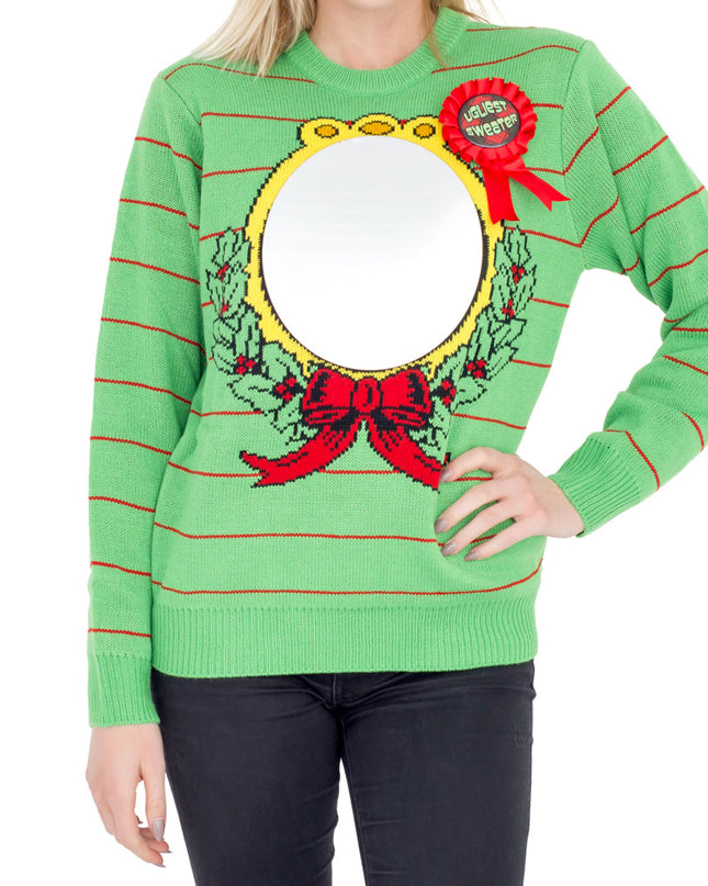 Women's Humorous Ugliest Sweater Award Ugly Sweater