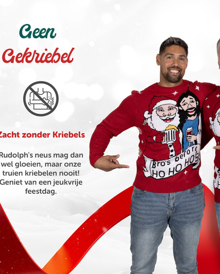 Christmas Sweater Bro's Before Ho. Ho Ho