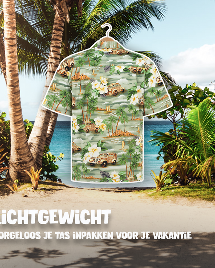 Hawaiian Shirt with Flowers from Hawaii