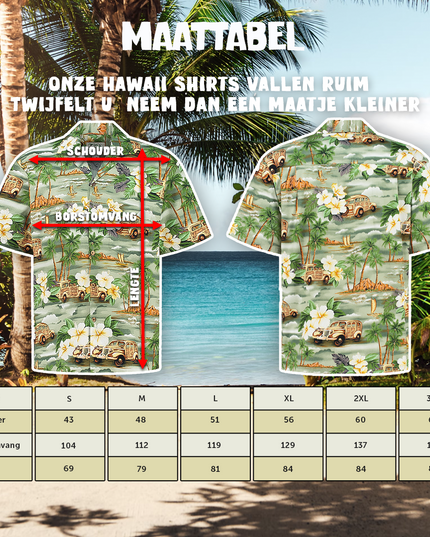 Hawaiian Shirt with Flowers from Hawaii