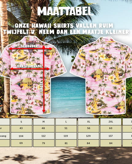 Hawaiian Shirt Island Adventure Theme