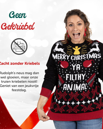 Merry Christmas Ya Filthy Animal Sweater