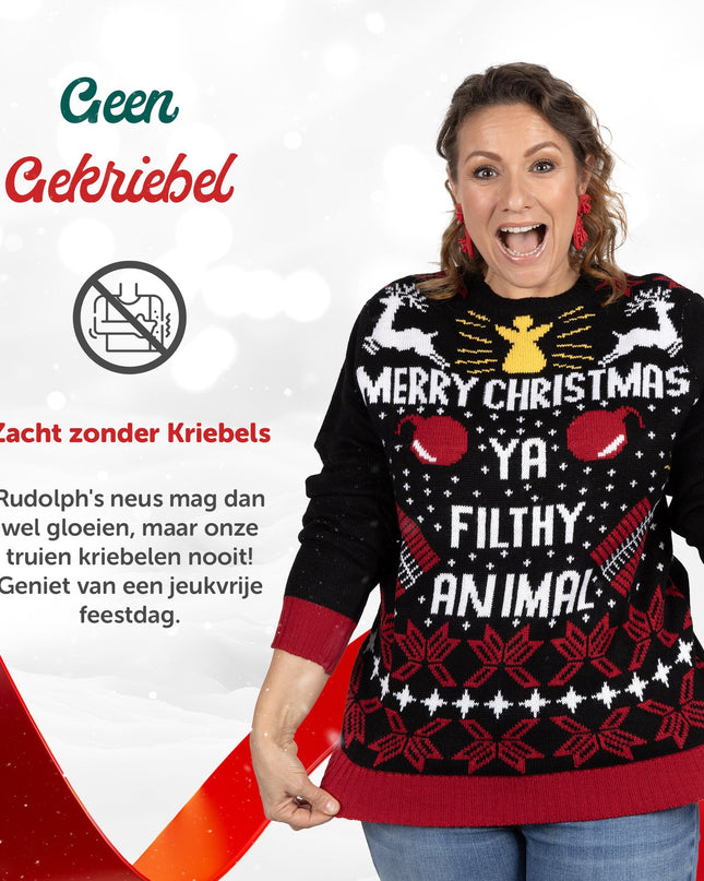 Merry Christmas Ya Filthy Animal Sweater