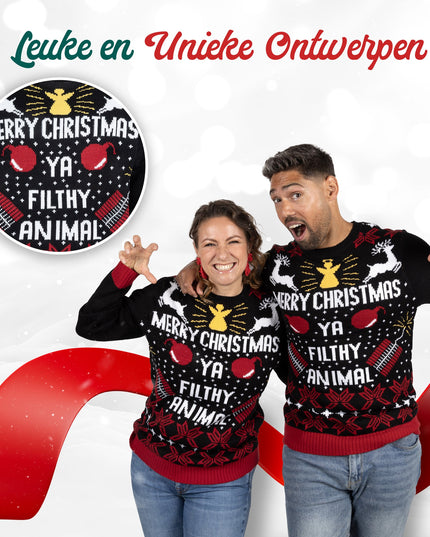 Joulupaita Hyvää Joulua Saastainen Eläin